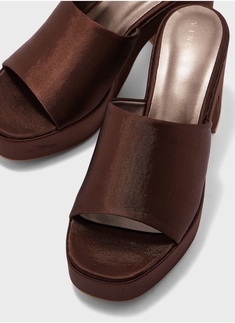 Vincci - Single Strap Wedge Sandals - Image 1