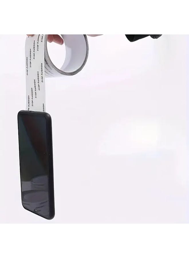 شريط شبكي ذاتي اللصق رمادي لإصلاح شبابيك النوافذ، بلاستيك متين لمنع الحشرات - Image 4