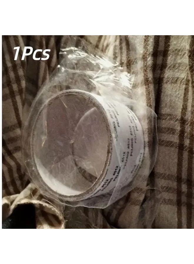 شريط شبكي ذاتي اللصق رمادي لإصلاح شبابيك النوافذ، بلاستيك متين لمنع الحشرات - Image 1