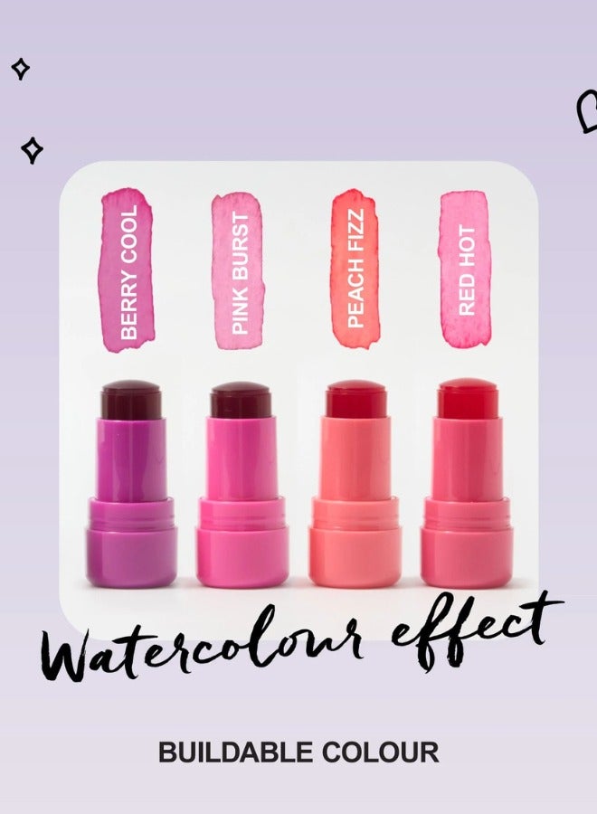 Technic Jelly Tint Lip and Cheek Tint - Red Hot - Image 5