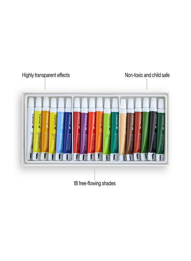 Camel Student Water Color Tube - 5ml Tubes, 18 Shades - Image 4