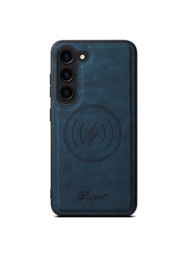 Suteni Case For Samsung Galaxy S24+ 5G H16 Litchi Texture Leather Detachable Wallet Back Phone Case - Image 2