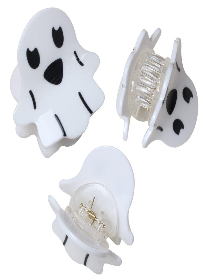 Cuizhiyu Halloween Hair Claw Clips for Girls Pumpkin Ghost Face Devil Cute Candies Hair Clip Halloween Hair Accessories for Women - Image 3
