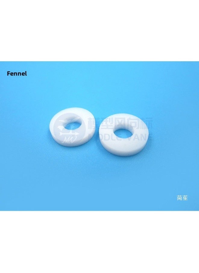 Plastic King Gasket For Ship Model Shafting Gasket Shafting Gasket Made Of Teflon Material Wear Reducing Gasket Teflon Gasket-Color:3.18mm Plastic King Gasket  - Image 2