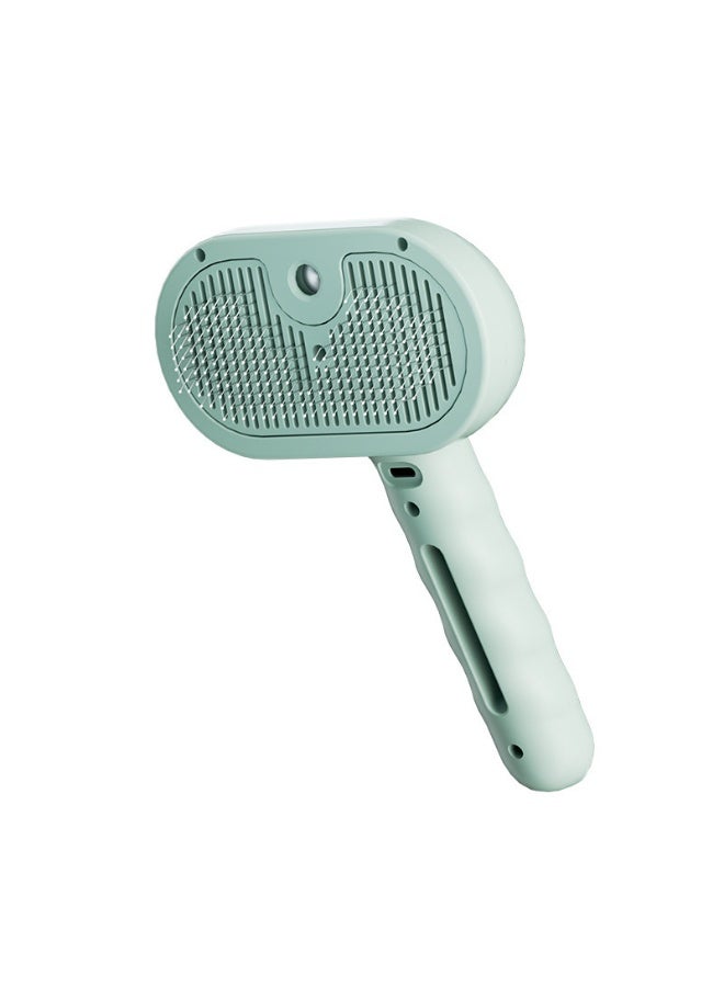 general Steam Cat Brush, Rechargeable Pet Grooming Comb with 140° Fine Teeth, 35ml Water Tank & Massage Tips for Shedding & Tangle Removal - Image 1