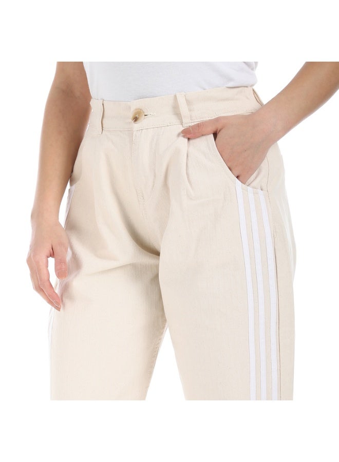 Coctail 19304-gabardine pants-beige  - Image 4