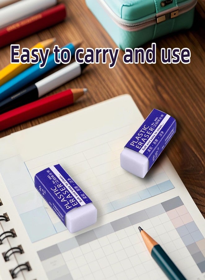 RANBOS White Erasers, Artist Eraser for Drawing Art Sketching, Pencil Erasers for Kids Bulk Students School Supplies Office (15) - Image 5