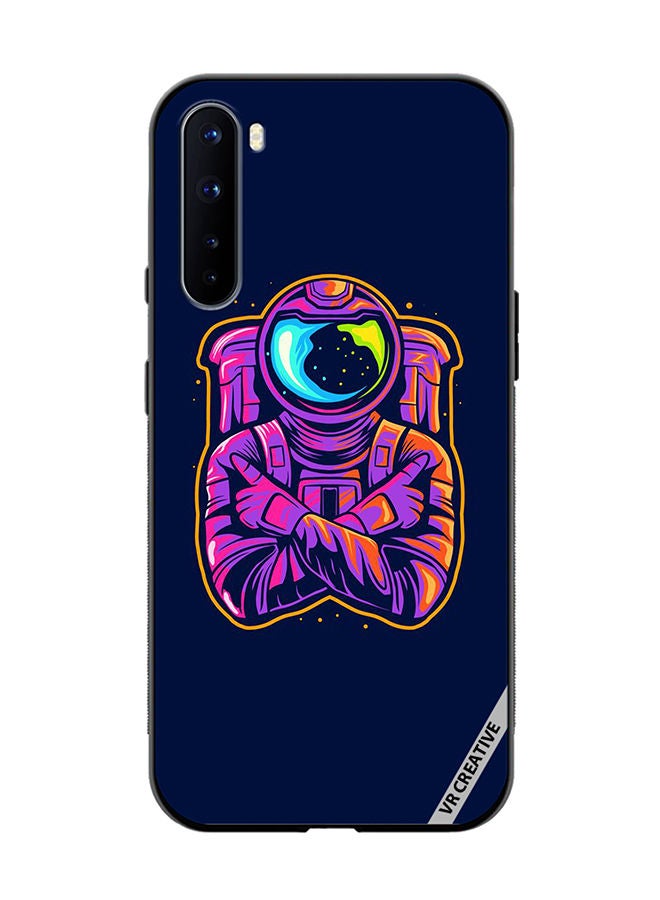 VR CREATIVE Protective Case Cover For OnePlus Nord Cool Astro Design Multicolour - Image 1