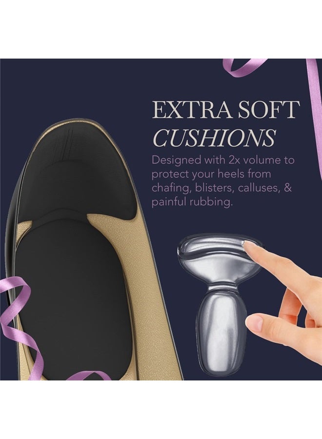 Ballotte Silicone Heel Protector - Heel Grips Heel Pads Shoe Pads Shoe Inserts for Women Heels - Shoe Inserts for Shoes That are Too Big High Heel Cushion Inserts Women (Multicolor - 10 Pack) - Image 3