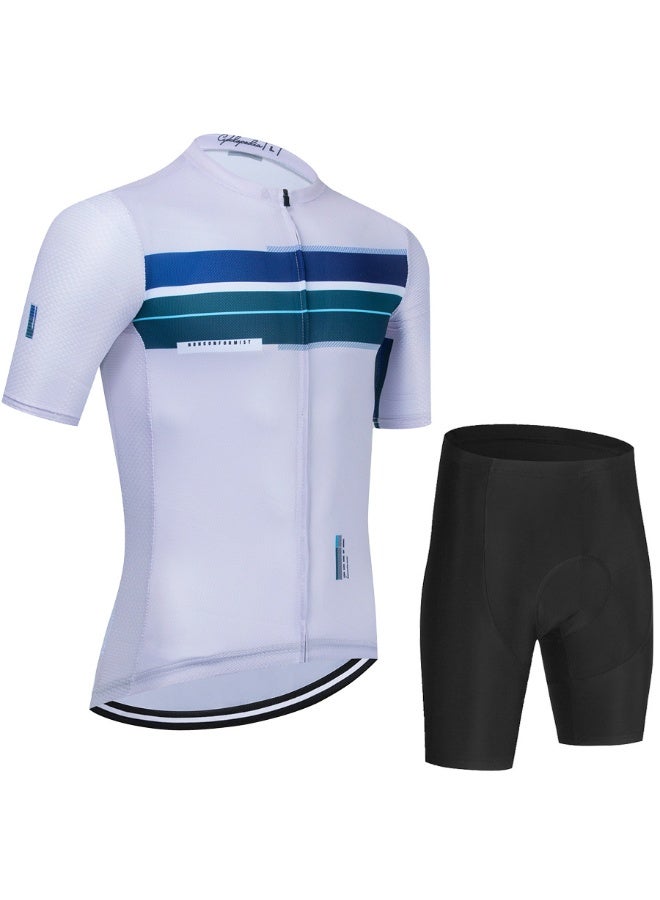 KUYING Summer Short Sleeved Cycling Suit Set  - Image 1