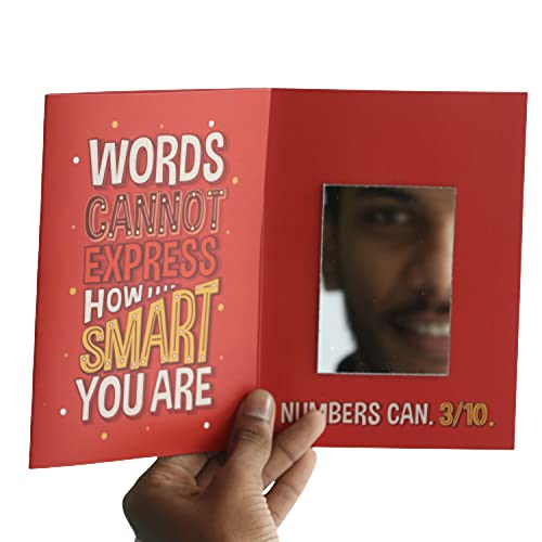 Oye Happy - Words cannot express Mirror Card - Best Gift for Friends/BFF on Birthday/Friendship Day - Image 3