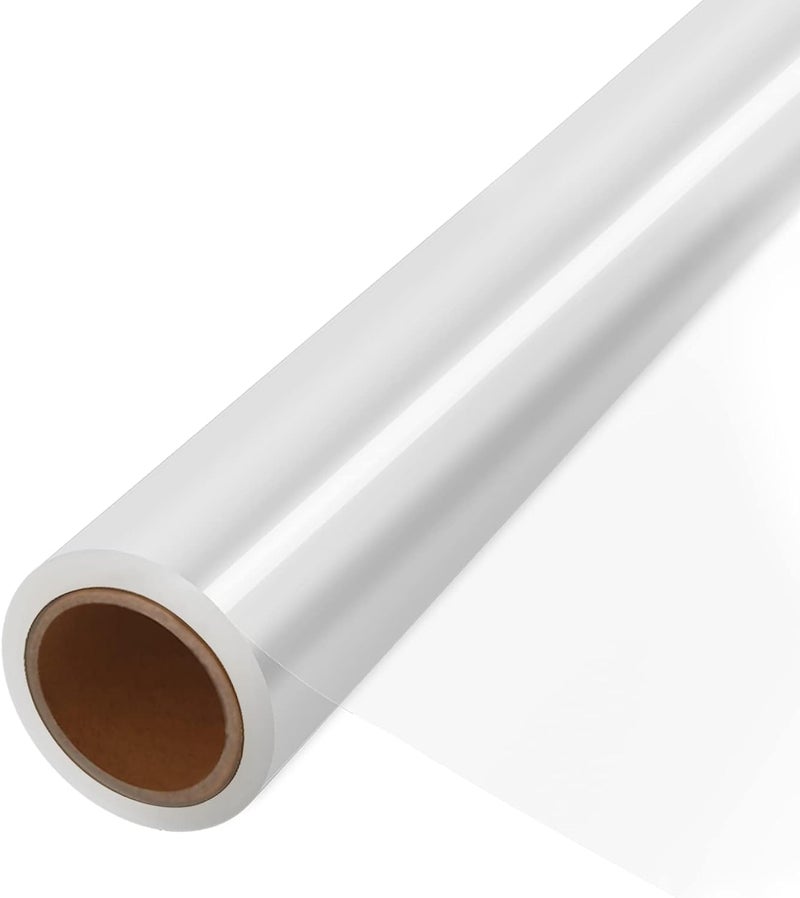 JOYIT 100' Long X 17.5” Wide Clear Cellophane Wrap Roll - 3 Mil Thicker Cellophane Roll, Clear Bags for Gifts Baskets Wrap, Flower Arts Crafts Food Treats Wrapping - Image 1