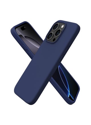 Compatible with iPhone 16Pro max Case Liquid Silicone Case Full Body Protective Cover Shockproof Slim Phone Case Anti-Scratch Soft Microfiber Lining 6.9 inch Blue - pzsku/Z09D9E66CCA8E39E54A4FZ/45/_/1736300685/5b58c10b-31f9-46ca-bf85-8bdf3f9d6dea