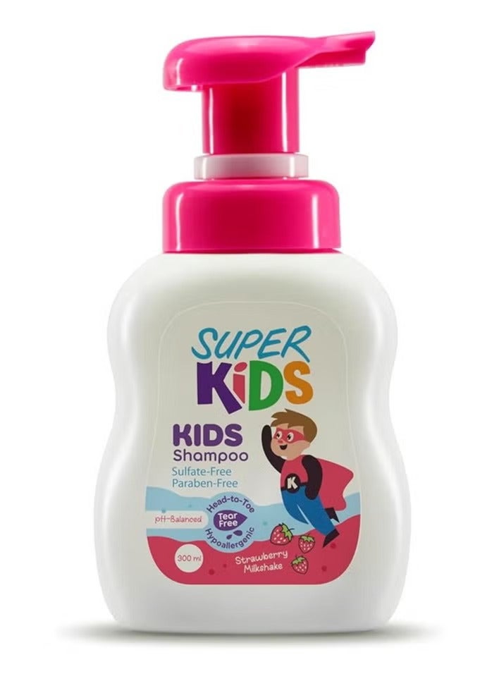 Super kids Hair Shampoo Strawberry - 300 Ml - Image 1