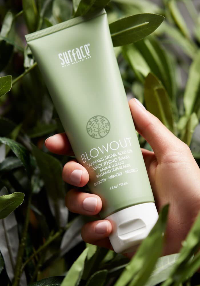 SURFACE Hair Blowout Smoothing Balmâ€“ Organic Ingredients for Women and Men, Heat-Resistant with Babassu Oil for Longer Lasting Blowouts - 4 fl oz - Image 5