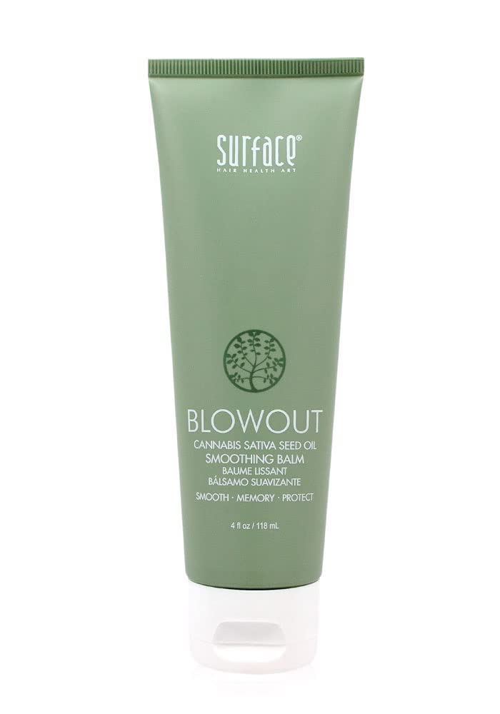 SURFACE Hair Blowout Smoothing Balmâ€“ Organic Ingredients for Women and Men, Heat-Resistant with Babassu Oil for Longer Lasting Blowouts - 4 fl oz - Image 1
