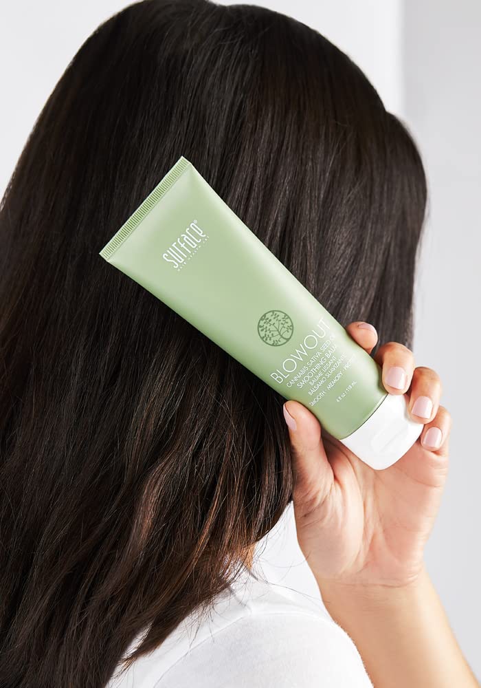 SURFACE Hair Blowout Smoothing Balmâ€“ Organic Ingredients for Women and Men, Heat-Resistant with Babassu Oil for Longer Lasting Blowouts - 4 fl oz - Image 4