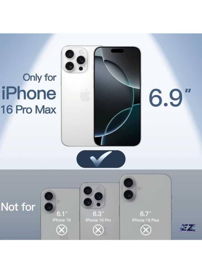 MUNTAQI Ultra-Slim 0.35mm Case for iPhone 16 Pro Max (6.9 Inch) – Lightweight Matte Finish, Full Camera Lens Protection, Minimalist Hard Cover (White Titanium) – Sleek, Durable, Shockproof Design - Image 2