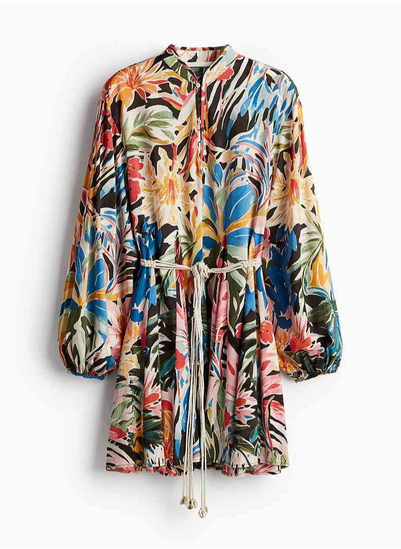 H and M - HM Women's New Loose Lightweight Comfortable And Fashionable Dress - Image 1