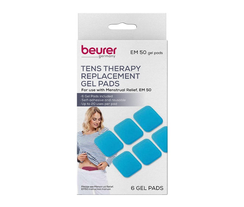 Beurer EM50RP Replacement Electrode Gel Pads for Beurer EM50 TENS Unit and Heating Pad - Image 2