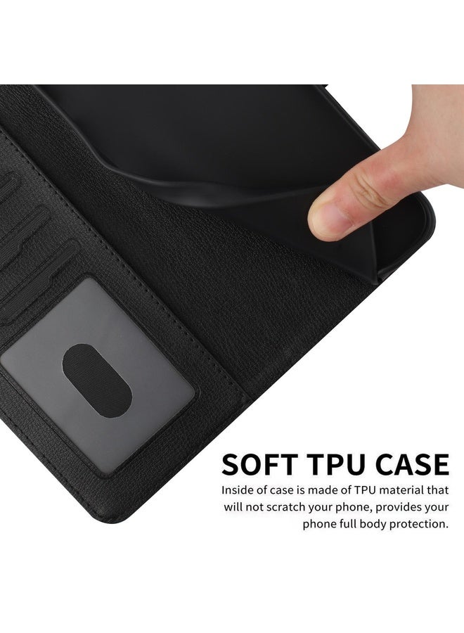 HuHa Case Cover For OPPO A16 / A16s Cartoon Cats Leather Phone Case(Black) - Image 3