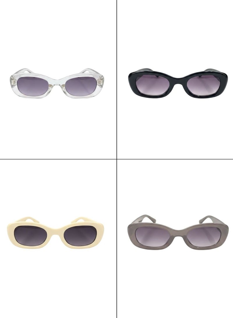 REX Women's sunglasses with lightweight plastic frame 14302 - Image 1