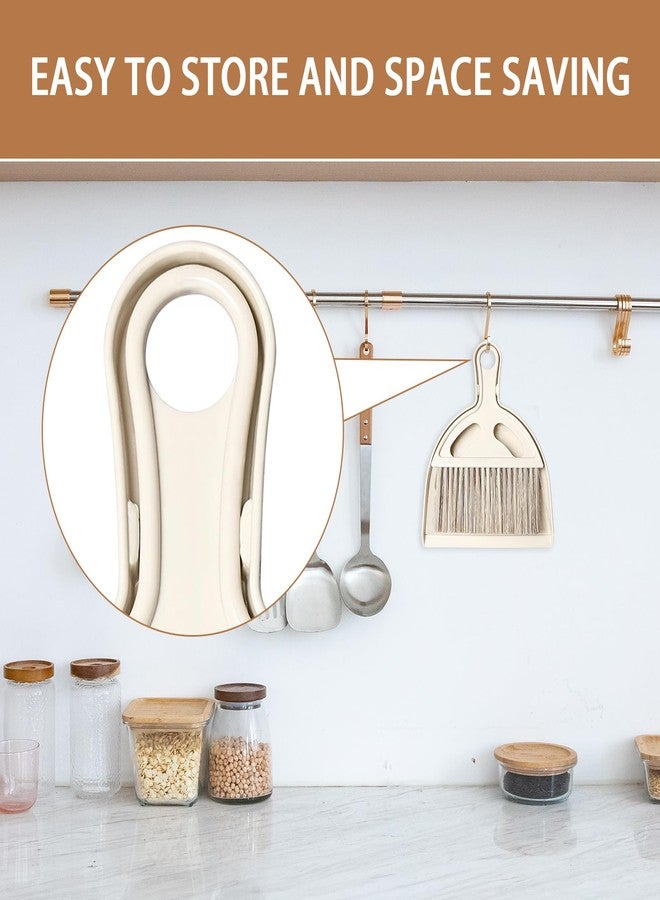 WDDBHSKN Mini Broom and Small Dustpan Brush - Hand Broom and Dustpan Set, Mini Dust pan and Brush Set, Small Dust pan for Cat Litter, Kitchen, Tables, Countertops, Cars, etc. - Image 5