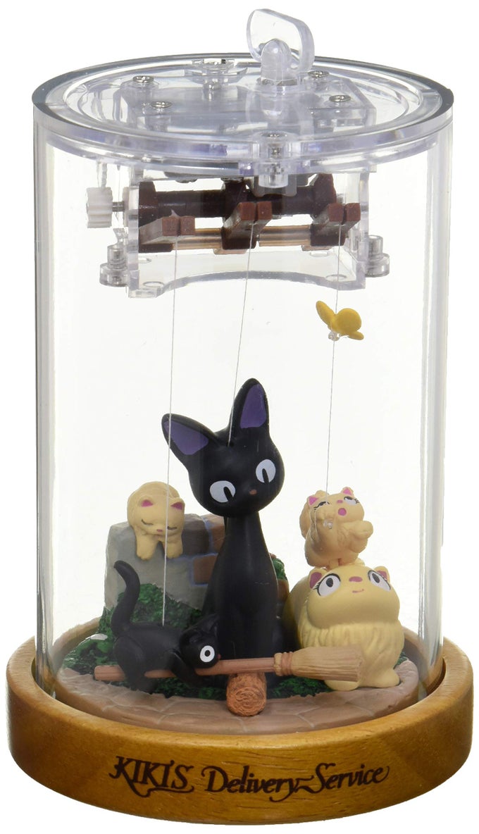 Studio Ghibli Puppet Music Box Majo Kikis delivery Service Jiji
