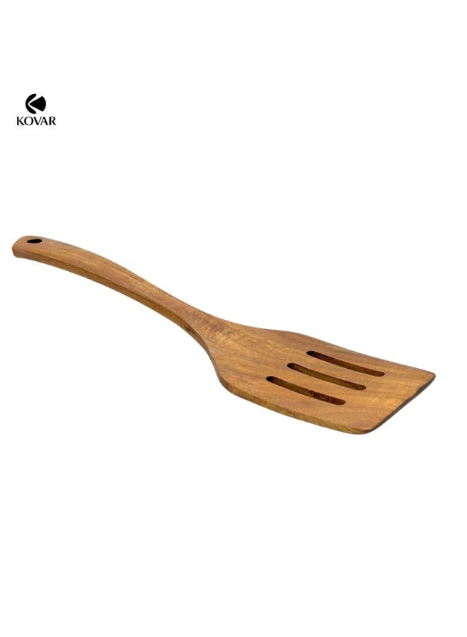KOVAR Wooden Cooking Turner – Eco-Friendly Kitchen Utensil for Flipping, Serving, and Cooking, Durable Design for Non-Stick Cookware-turner - Image 2