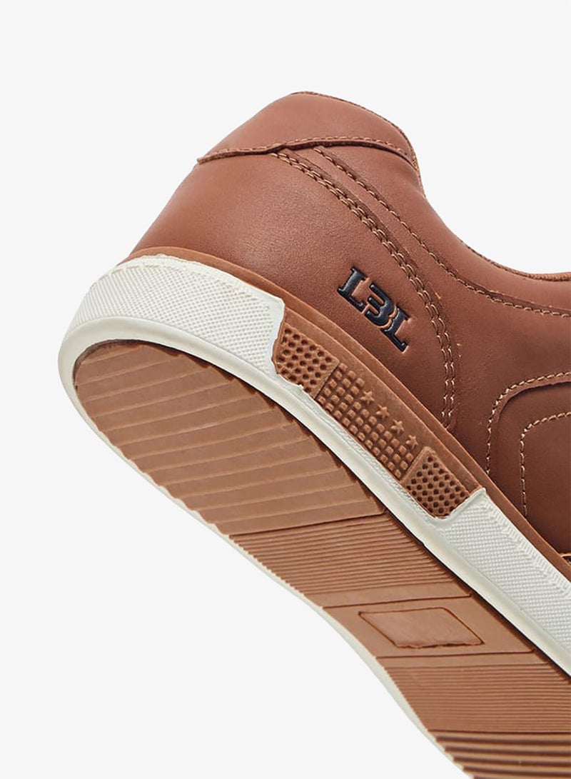 ال بي ال من شو اكسبرس سنيكرز رجالي بكاحل مزين بألواح وإغلاق برباط - Image 5