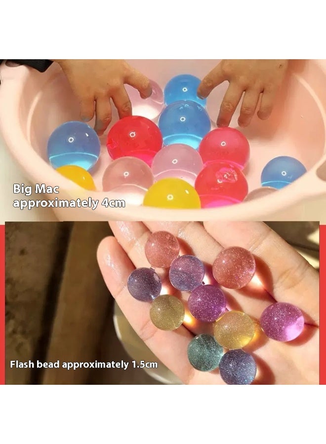 600PCS Hydroponic Colored Flash Beads, Bubble Beads - Image 3