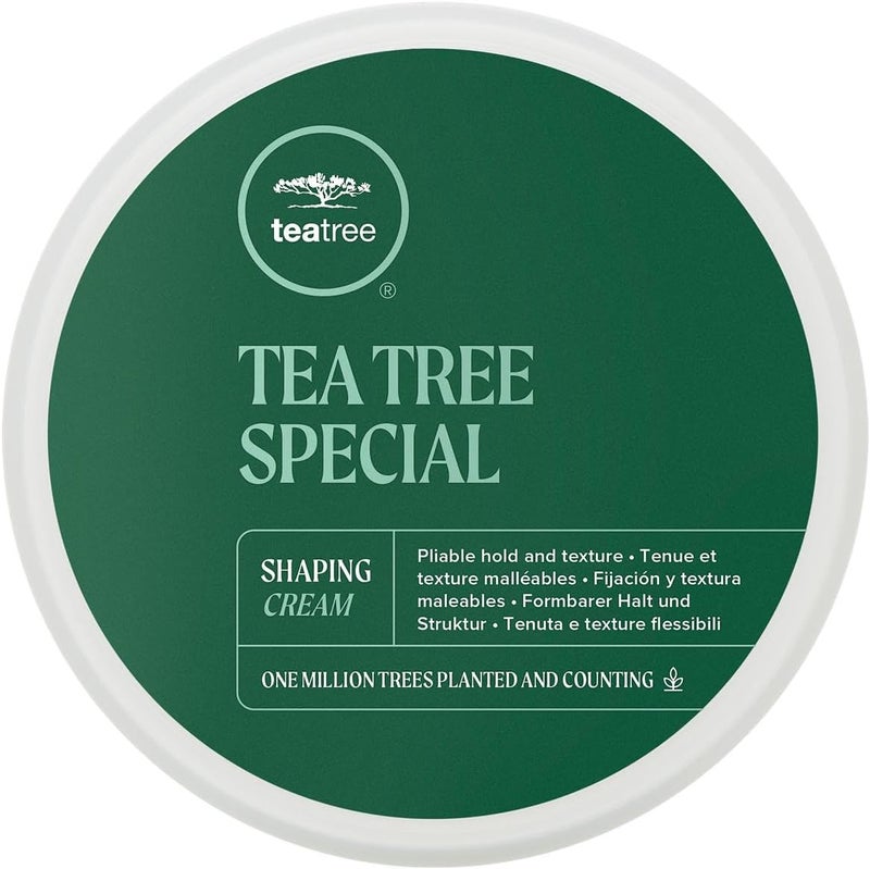 Tea Tree Special Shaping Cream - Long-Lasting Hold Hair Styling Cream for All Hair Types, 3.0 fl. oz - Image 1