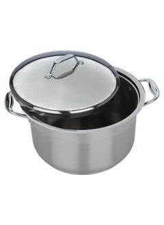 Steel Pot 26 Cm Silver - pzsku/Z09DA89756176DA15E373Z/45/_/1739347171/2c0bfb59-e6f3-43b6-a2ef-cb554bfc97c5