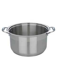 Steel Pot 26 Cm Silver - pzsku/Z09DA89756176DA15E373Z/45/_/1739347182/ccff8451-9a7b-4c38-b85d-6dba4070a363