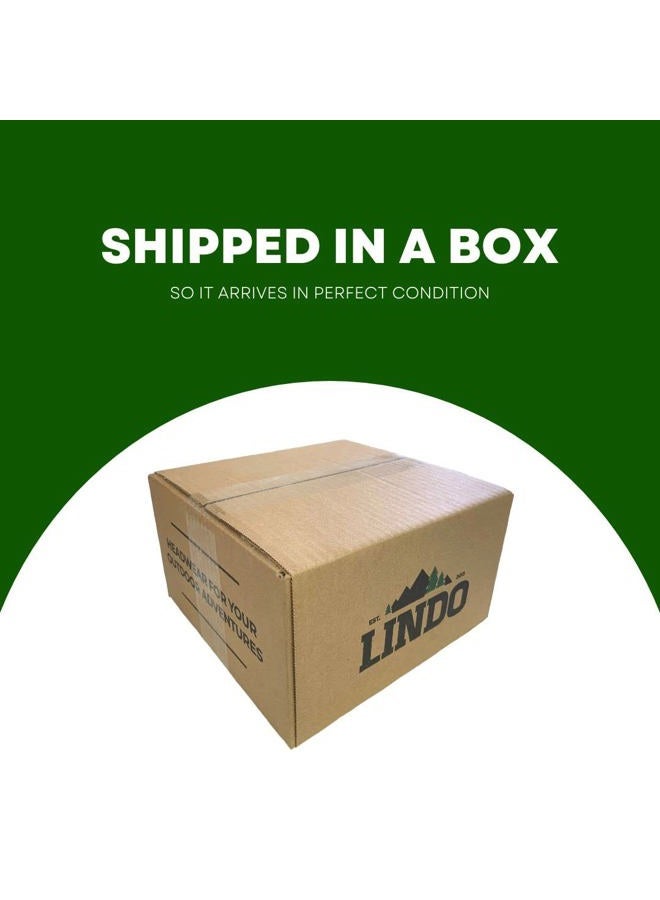 Lindo Trucker Hat - Mountain Sky (Graphite/White) - Image 4