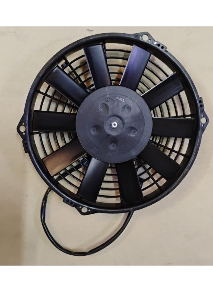 SPAL Fan 9x10 Inches Push Straight-Blade 12 Volt 225MM Diameter - Image 1