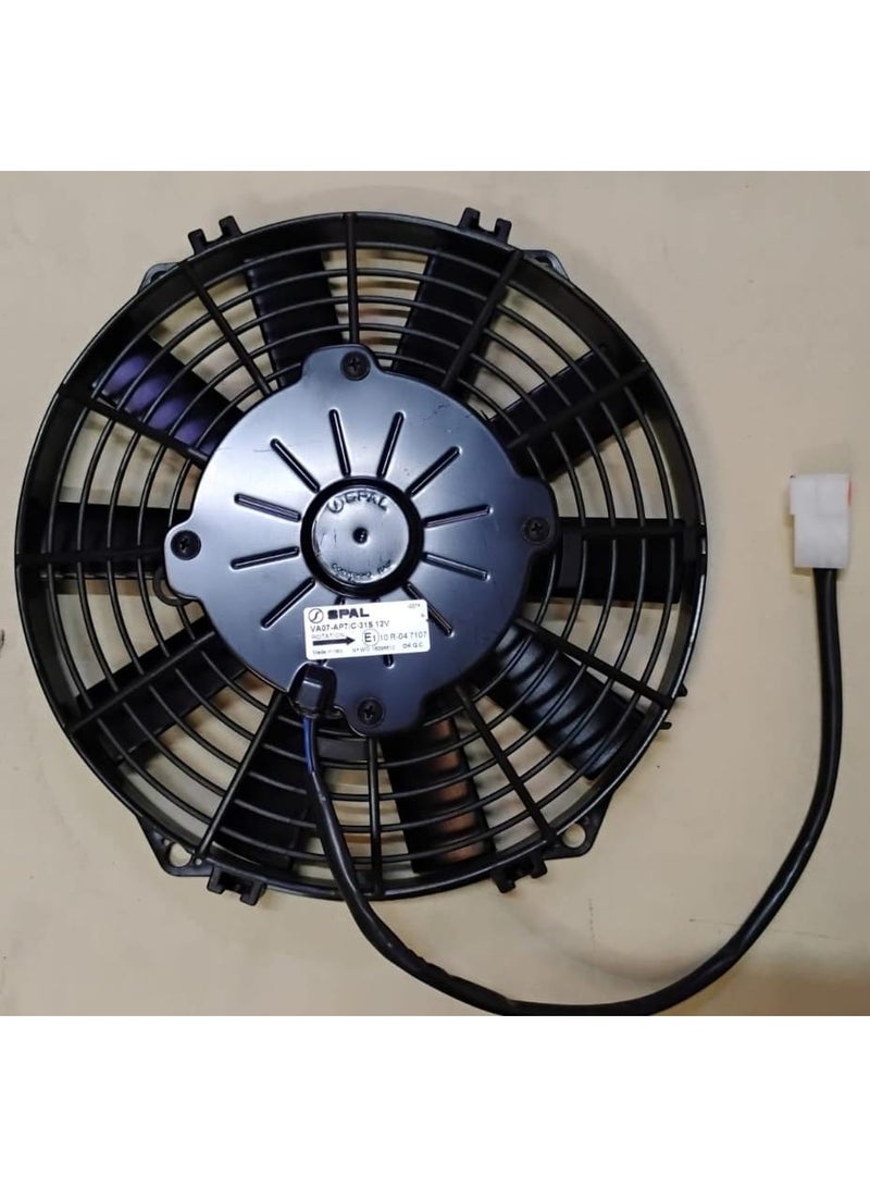 SPAL Fan 9x10 Inches Push Straight-Blade 12 Volt 225MM Diameter - Image 2