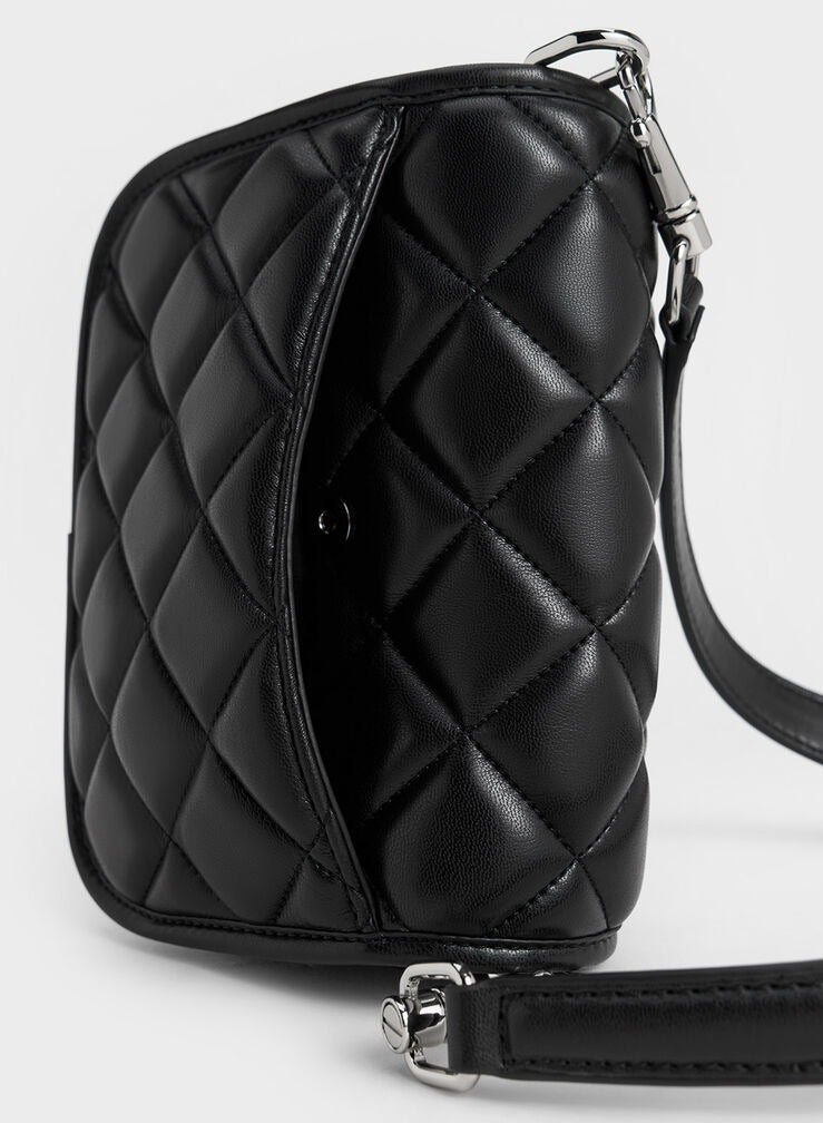 Charles & Keith Cressida Quilted Crossbody Bag - Image 5
