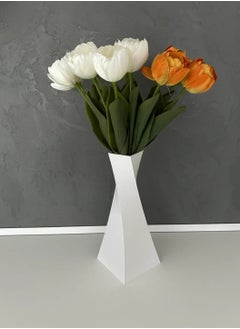 3D Brothers Artistic Twisted Vase - Unique Home Decor Piece  - Image 1