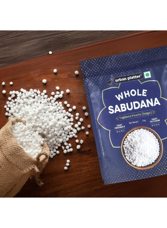Urban Platter Whole Urban Platter Sabudana Sago 1kg - Image 4