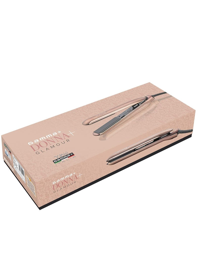 جاما+ GAMMAPIU' Gamma Donna+Glamour لوحات احترافية للنساء + Glamour تصفيف احترافي ذكي، مع لمسة براقة HS-NA1000/22 - Image 3