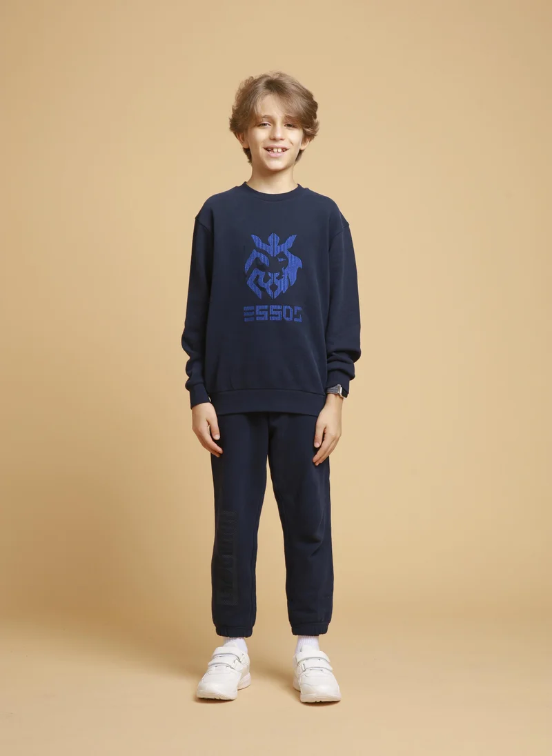 Esso5  Kids Sweatshirt Cross Stitch for Kids | Best Price UAE
