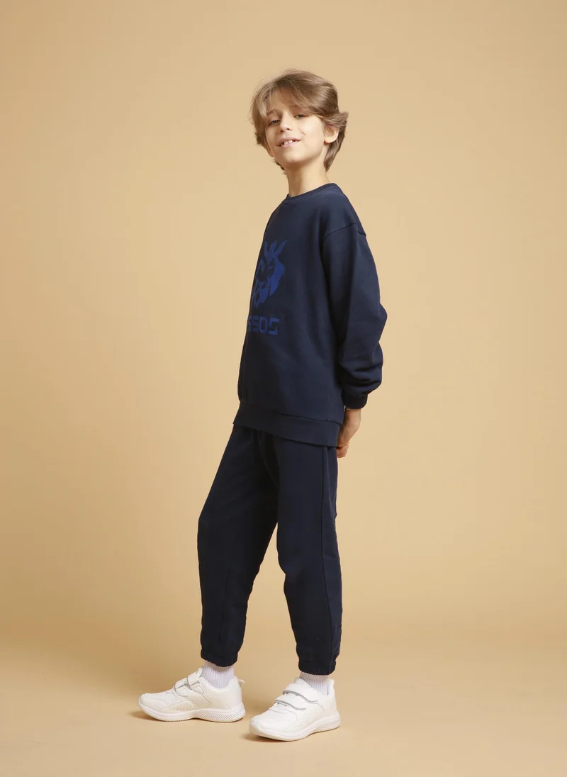 Esso5  Kids Sweatshirt Cross Stitch for Kids | Best Price UAE