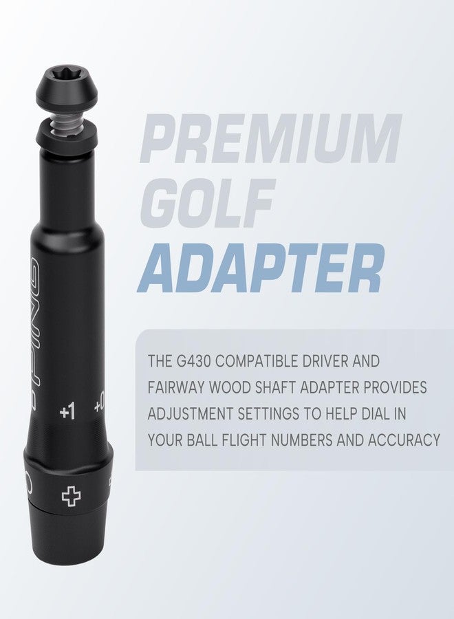 Acebirdie Golf Shaft Adapter Sleeve fits tip .335 Shaft Compatible with Ping G430 10Max, 430,G425,G410,G410 Plus MAX, SFT Driver & Fairway Woods Black - Image 4