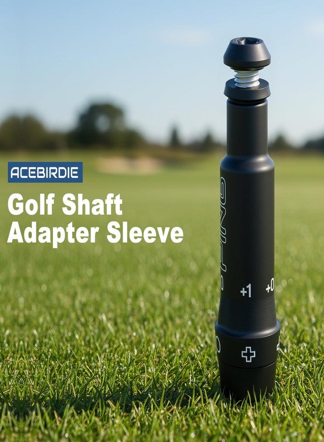 Acebirdie Golf Shaft Adapter Sleeve fits tip .335 Shaft Compatible with Ping G430 10Max, 430,G425,G410,G410 Plus MAX, SFT Driver & Fairway Woods Black - Image 2