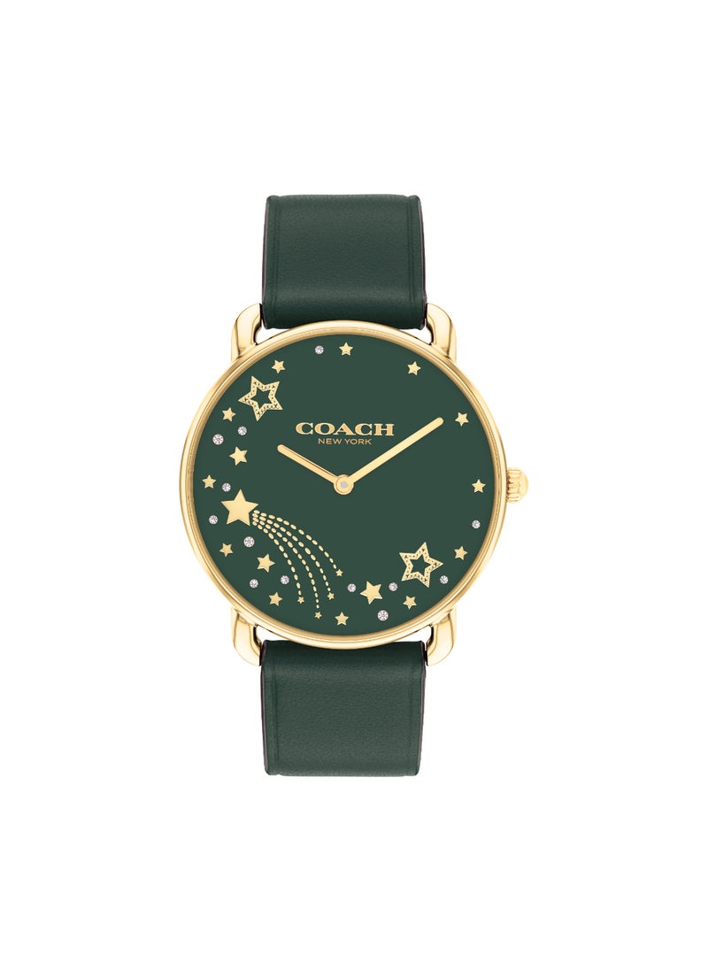 COACH COACH WATCHES ROUND ANALOG WOMEN'S GREEN CASE WATCH - 14504377  - Image 2