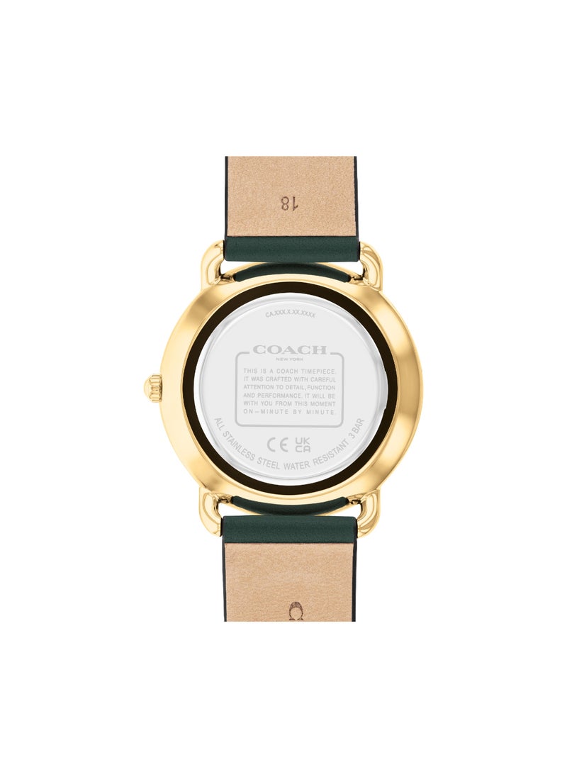 COACH COACH WATCHES ROUND ANALOG WOMEN'S GREEN CASE WATCH - 14504377  - Image 3
