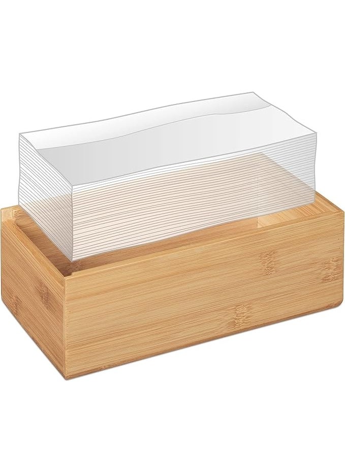 Generic Modern wooden tissue box  - Image 1