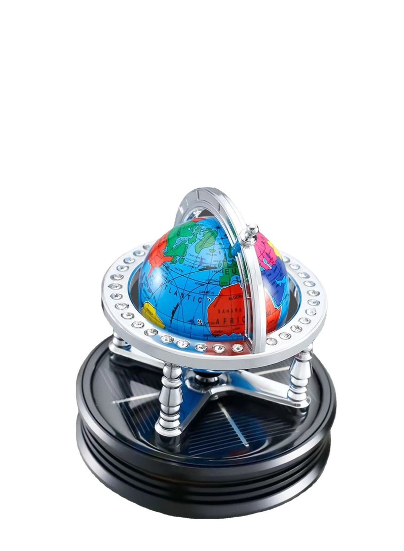 general Solar Aircraft Car Ornaments - High-end car center console decorations, creative men's car interior items, fashion car accessories, unique gift options - Image 1