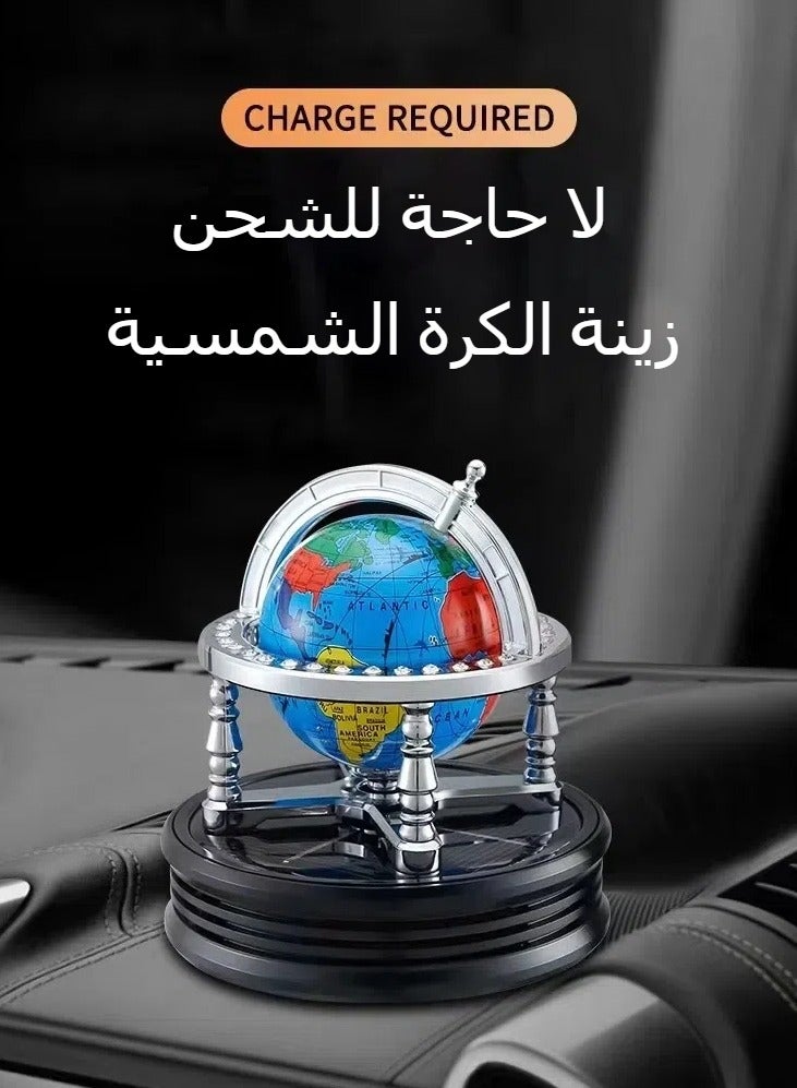 general Solar Aircraft Car Ornaments - High-end car center console decorations, creative men's car interior items, fashion car accessories, unique gift options - Image 3